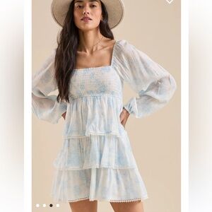 New with tags Altar’d state Eden Floral Mini Dress